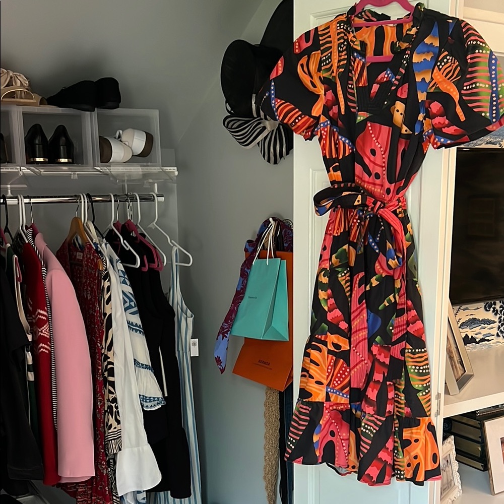 Summer/Fall Tropical Print Dress